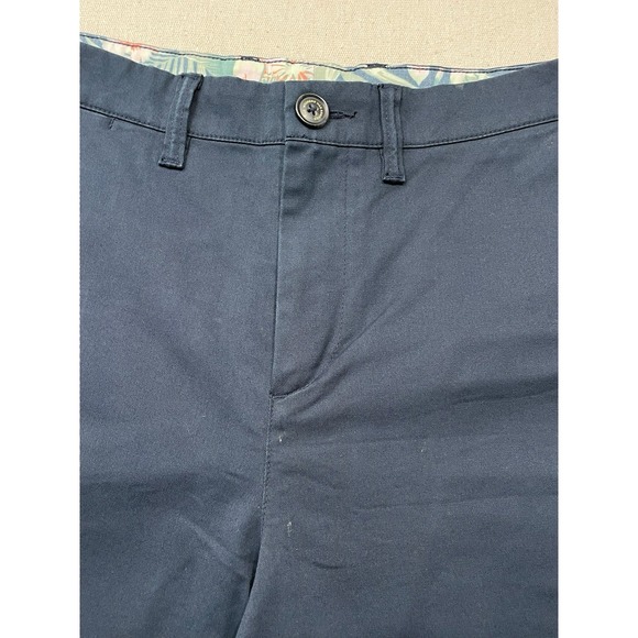 Chubbies Stretch Chino Pants Navy Men's 32x31 Casual Straight Fit Cotton Blend - Picture 4 of 11